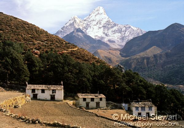 Ama Dablam from Pangboche